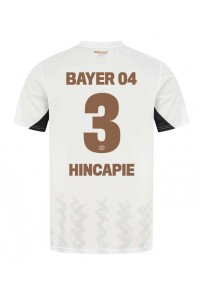 Bayer Leverkusen Piero Hincapie #3 Fotballdrakt Borte Klær 2024-25 Korte ermer